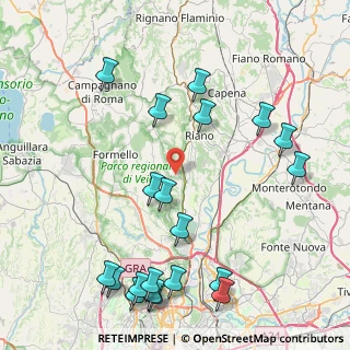 Mappa Via dei Cedri, 00060 Roma RM, Italia (11.0415)