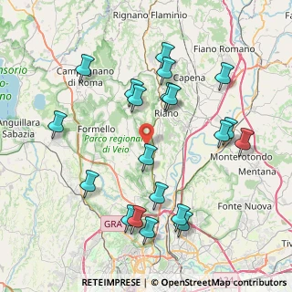 Mappa Via dei Cedri, 00060 Roma RM, Italia (9.0705)