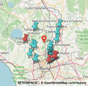 Mappa Via dei Cedri, 00060 Roma RM, Italia (12.796)