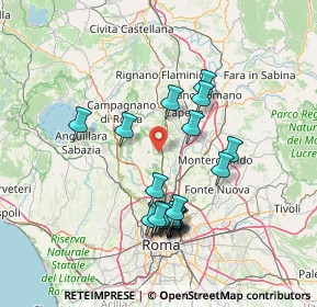 Mappa Via dei Cedri, 00060 Roma RM, Italia (14.7075)