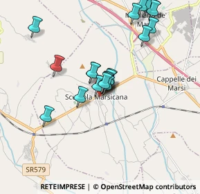 Mappa Via D'Annunzio, 67069 Scurcola Marsicana AQ, Italia (1.7955)