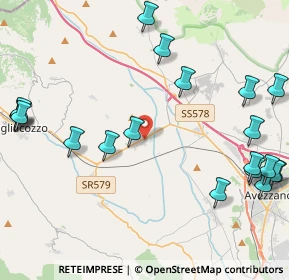 Mappa Via D'Annunzio, 67068 Scurcola Marsicana AQ, Italia (5.935)