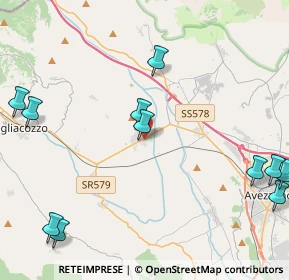 Mappa Via D'Annunzio, 67069 Scurcola Marsicana AQ, Italia (5.98)