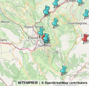 Mappa Via Papa Benedetto XV, 67039 Sulmona AQ, Italia (19.40182)