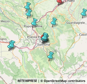 Mappa Via Papa Benedetto XV, 67039 Sulmona AQ, Italia (16.04667)