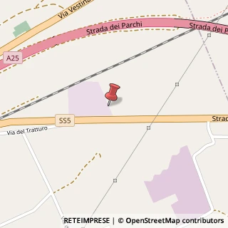 Mappa Via Valeria Tiburtina, Km. 122, 67043 Celano, L'Aquila (Abruzzo)