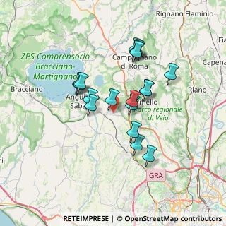 Mappa Via Amedeo Cremisi, 00123 Roma RM, Italia (6.26444)