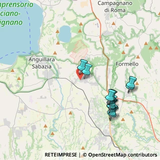 Mappa Via Federico Bocchetti, 00123 Cesano RM, Italia (4.30583)