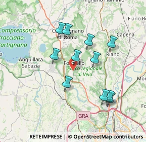Mappa Centro Commerciale Ronzetti - VIA FORMELLESE KM 3850, 00060 Formello RM, Italia (7.08818)