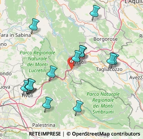 Mappa Via Collefiorito, 67063 Oricola AQ, Italia (17.67714)