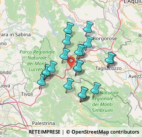 Mappa Via Collefiorito, 67063 Oricola AQ, Italia (12.034)