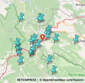 Mappa Via Collefiorito, 67063 Oricola AQ, Italia (7.548)