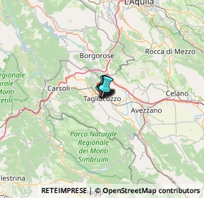 Mappa Via del Pineto, 67069 Tagliacozzo AQ, Italia (47.42933)