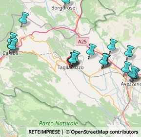 Mappa Via del Pineto, 67069 Tagliacozzo AQ, Italia (9.7155)
