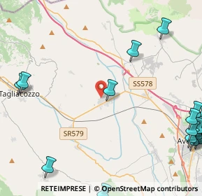 Mappa Via della Vittoria, 67068 Scurcola Marsicana AQ, Italia (7.31444)