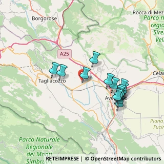 Mappa Via della Vittoria, 67068 Scurcola Marsicana AQ, Italia (7.31357)