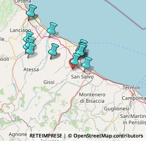 Mappa Via Enrico Mattei, 66051 Cupello CH, Italia (14.02313)