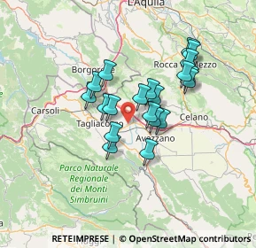 Mappa Vicolo dei Marsi, 67068 Scurcola Marsicana AQ, Italia (11.163)