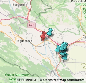 Mappa Vicolo dei Marsi, 67068 Scurcola Marsicana AQ, Italia (7.25231)