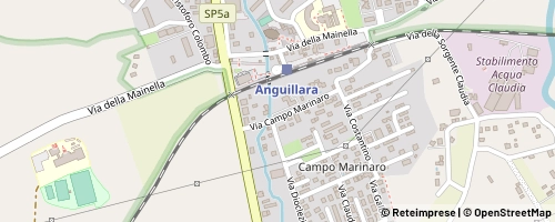 Mappa Anguillara Sabazia