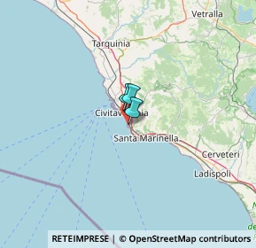 Mappa SS1 km 67.000, 00053 Civitavecchia RM, Italia (37.96818)