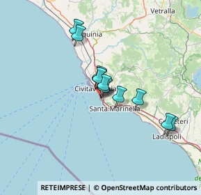 Mappa SS1 km 67.000, 00053 Civitavecchia RM, Italia (9.785)