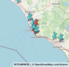 Mappa SS1 km 67.000, 00053 Civitavecchia RM, Italia (11.67154)