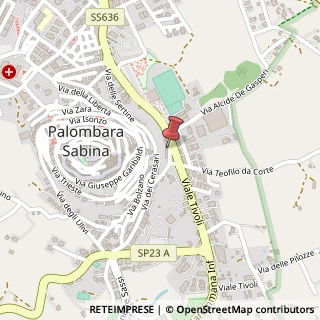 Mappa Via dei Mercati, 32, 00018 Palombara Sabina RM, Italia, 00018 Palombara Sabina, Roma (Lazio)