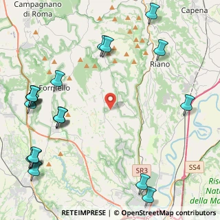Mappa Via Monte Noce, 00060 Sacrofano RM, Italia (6.502)