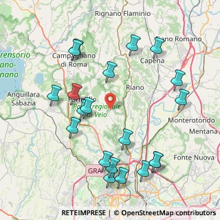 Mappa Via Monte Noce, 00060 Sacrofano RM, Italia (9.759)