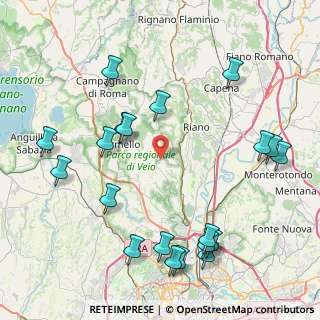 Mappa Via Monte Noce, 00060 Sacrofano RM, Italia (10.7105)