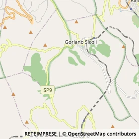 Mappa Goriano Sicoli