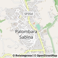 Kort Palombara Sabina