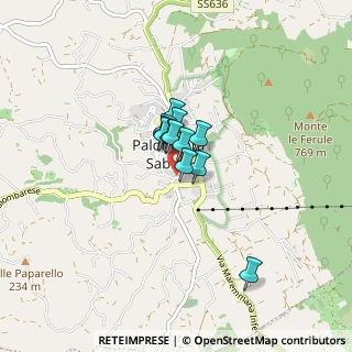 Mappa Via Bolzano, 00018 Palombara Sabina RM, Italia (0.44917)