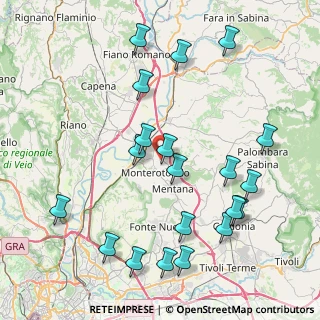 Mappa Via Bormida, 00015 Monterotondo RM, Italia (9.751)