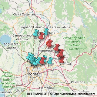 Mappa Via Bormida, 00015 Monterotondo RM, Italia (13.0205)