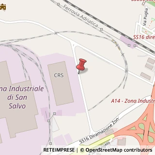 Mappa Contrada Piane Sant'Angelo, 66050 San Salvo CH, Italia, 66050 San Salvo, Chieti (Abruzzo)