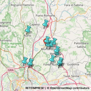 Mappa Via Aspromonte, 00015 Monterotondo RM, Italia (7.07533)