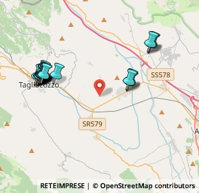 Mappa Via Valle S. Giovanni, 67069 Tagliacozzo AQ, Italia (4.6475)