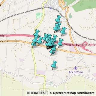 Mappa Via Valeria Tiburtina km 125+600, 67043 Celano AQ, Italia (0.39615)