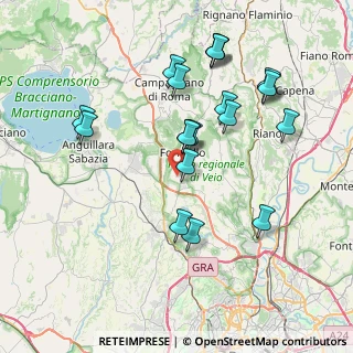 Mappa Via del Frantoio, 00060 Formello RM, Italia (8.29)