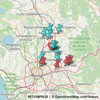 Mappa Via Eugenio Curiel, 00015 Monterotondo RM, Italia (10.28111)