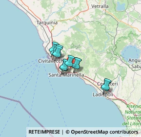 Mappa Via Santa Maria della Visitazione, 00058 Santa Marinella RM, Italia (8.31727)