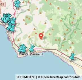 Mappa Via Santa Maria della Visitazione, 00058 Santa Marinella RM, Italia (6.8345)