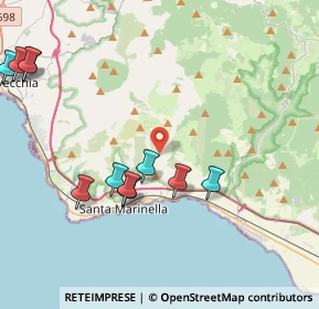 Mappa Via Santa Maria della Visitazione, 00058 Santa Marinella RM, Italia (5.05909)