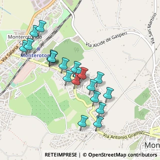 Mappa Via della Maiella, 00015 Monterotondo RM, Italia (0.4655)