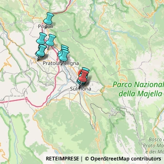 Mappa Km. 94.750, 67039 Sulmona AQ, Italia (6.68571)