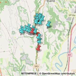 Mappa Via Flaminia, 00188 Malborghetto RM, Italia (1.51111)