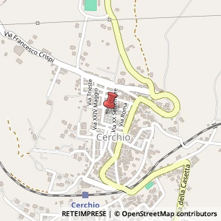 Mappa Via Minerva, 23, 67044 Cerchio AQ, Italia, 67044 Cerchio, L'Aquila (Abruzzo)