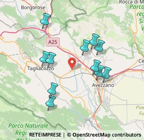 Mappa Via della Trinità, 67068 Scurcola Marsicana AQ, Italia (7.14091)